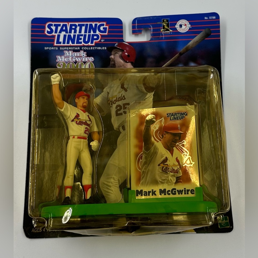 Vintage 2000 Starting Lineup Mark McGwire St. Louis Cardinals Sports Collectible